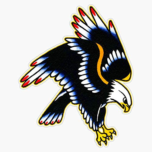 Eagle Tattoo Design Vinyl Waterproof Sticker Decal Car Laptop Wall Window Bumper Sticker 5