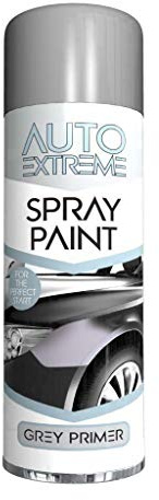 SDMAX 250ml Auto Grey Primer Spray Paint, All Purpose Paint, Quick Drying Formulation, Smooth Finish, Spray Paint For Interior Or Exterior Wood Metal