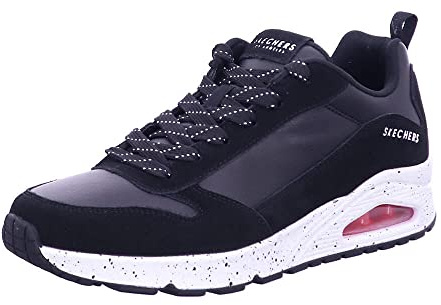 Skechers Street Men's, UNO - Draw 2, BKW, 10.5 M US