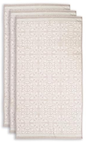 PIP Studio Handtuch Tile de Pip | khaki - 3x 55x100cm
