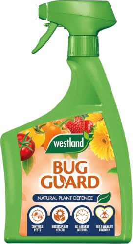 800ml Bug Stop Spray, For Plants To Help Protects Your Plants for 2 Weeks – Bug Killer Spray for Indoor & Outdoor