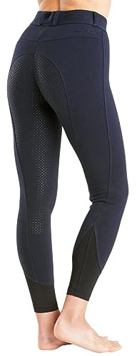 Harry Hall Farnell Full Grip Seat Breeches for Everyday Riding, Secure Silicone Seat, Stretch Comfort, Mid-Rise, True Size