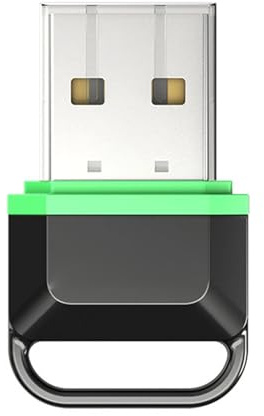 Adaptador USB Bluetooth 5.3 para PC, Transmisor Receptor Inalámbrico de Transmisión de 50 Mbps para Auriculares, Altavoz, Ratón, Teclado, Plug and Play