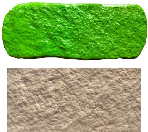 Molde impreso para yeso imitación piedra, pared y cemento, modelo Rock Mat 22 29x11 cm