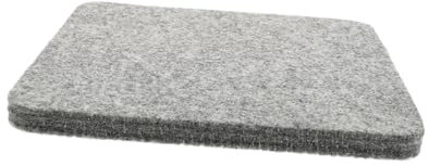 Alipis Woll Bügelmatte aus Filz Hochtemperaturbeständige Bügelunterlage für Quilter Tragbare Bügelmatte für Tisch Mittelgroß Leicht zu Verstauen für Nähen und Bügeln