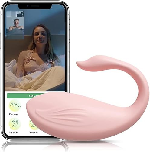Vibromasseurs Sex Toys con APP Remote Control Couples, Mini Vibrateurs pour Stimulateur Clitoridien Femme et Anals Homme, Professionnels Masseurs Point G avec 10 Modes, Durable (a5)