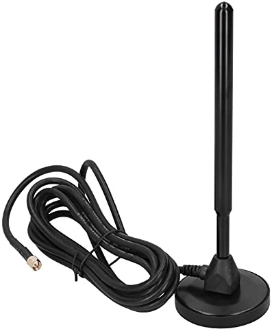 3G 4G Antenna 35dB High Gain Omnidirectional Performance Booster | Large Sucker Base for Stable Mounting | Enhanced Reception for Rural Areas/Vehicles/Offices