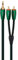AudioQuest 3 m Evergreen 3.5 mm – 2 x RCA Audio Cable 3.5 mm Black – Audio Cables (3.5 mm, 2 x RCA, Copper, 3 m, Black)