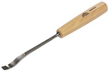 Stubai Stechbeitel lang poliert, Form 24, 10 mm, 552410