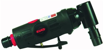 RUKO 116110L - Mini amoladora neumática a 90º