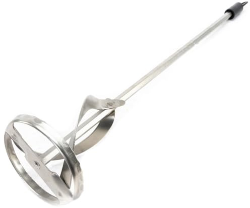 TrendLine Farbrührer für Bohrmaschinen 40 cm Metall Rührquirl Rührkorb