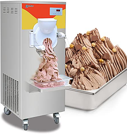 Kolice CE Certificate Commercial Italian Ice Machine, Dairyfree, Healthy and Nutritious Fresh Fruits Italian Water Ice Machine, Sorbet Making Machine, Gelato Ice Cream Machine