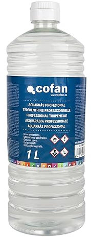 Cofan Acguarras Professionale | Capacità 500 ml o 1 L | Ideale per sciogliere (1 L)