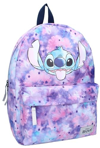 Zaino STITCH Your're My Fav da Disney Lilo e Stitch - Zainetto per Ragazzi | Scuola | Tempo Libero - Colore Lilla - dimensioni 39x29x12cm
