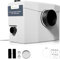 Juskys Hebeanlage 600 W - Schmutzwasserpumpe mit Häcksler, Kleinhebeanlage bis 7 m Höhe, Abwasserpumpe, Haushaltspumpe für Dusche, Fäkalienpumpe