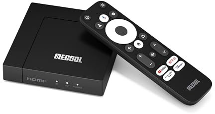 Android TV Box 12.0, MECOOL KM9PRO Max Smart TV Box 2GB 32GB Certification Netflix Google Assistant Dolby Audio, GTV 4K Support AV1 HDR 4K 2.4G 5.0G WiFi5 BT5.0