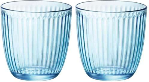 Bormioli Rocco Line Set 6 Vasos Bajos Vidrio 29cl Sodo Apto Frigorífico No Apto Microondas Reciclable (Paquete de 2)