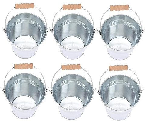 KOCKSHION 6Pezzi Snack Contenitore per Fritte e Ghiaccio Multifunzionale per Festa Design Unico e Attraente