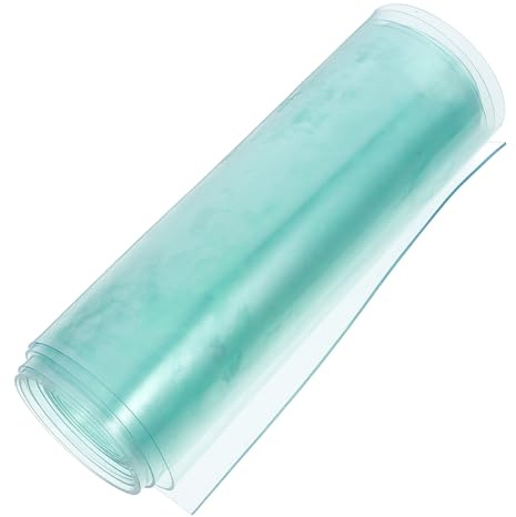 DECORNIJIA Transparente Hundetür Ersatzklappe Türvorhang Streifen Zuschneidbar für Hundehütte DIY Haustier Klappe Sichtbar Sicher Flexibel Passend