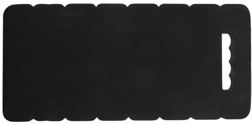 MINAOLULUS Cuscino Inginocchiatoio da Giardino in Eva Nero Leggero Design Portatile per Giardinaggio e Lavori All'aperto Comfort Rilassante