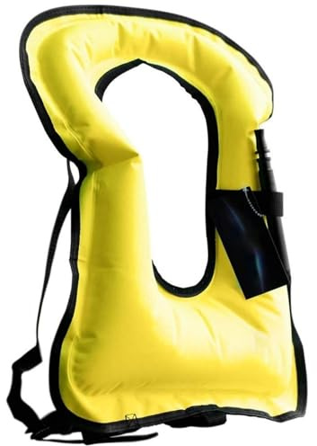 Kayaking Vest for Adults Portable Inflatable Flotation Jacket, Buoyancy Aid for Kayaking, Boating, Snorkeling, Swimming, Fishing, Canoeing, Rafting, Paddleboarding