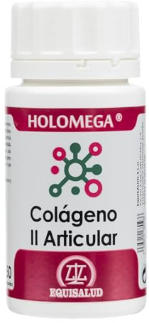 Equisalud - Holomega Colágeno II - 50 Cápsulas | Condroitín Sulfato y Membrana de Huevo | Bienestar Articular