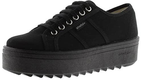 Victoria Basket Lona Plataf. Negra, Zapatillas Unisex Adulto, 40 EU