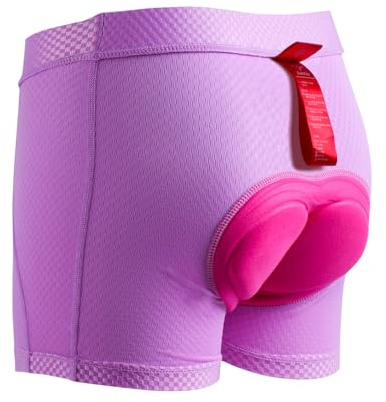Santic Radhose Damen Radlerhose Damen Kurz Gel Fahrradunterwäsche Atmungsaktives und Schnell Trocknenden Antibakteriell