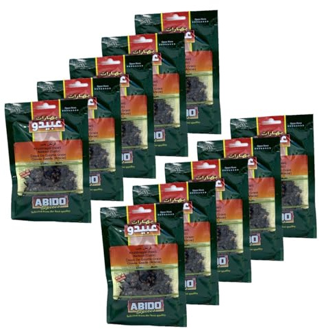 Lot 10x Clou de girofle entier - Abido - sachet 50g