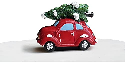 Anniversary House 1pcs Bringing Home The Tree Resin Cake Topper Christmas Cake Decorations, Christmas Cake Toppers, Yule Log Decorations, Traditional Non-Edible Decorations, BX365 UK
