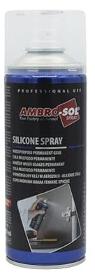 1 bomboletta da 400ml Lubrificante al silicone spray anti frizione olio serrature anticorrosione plastiche, alta qualità, adatto a plastica, gomma, metallo, ecc