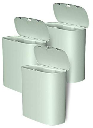 Poubelle Cuisine Corbeille automatique de la poubelle ménagère peut être une poubelle étroite avec couvercle de toilette en plastique Smart poubelle et une poubelle électrique de chambre à coucher pou