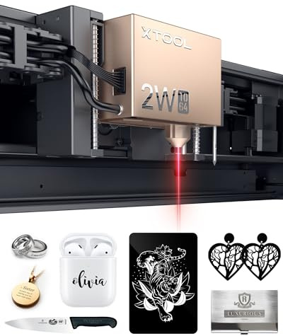 xTool 1064nm Infrarot Lasermodul, nur für xTool S1 Lasergravierer, Gravieren auf den meisten Metallen