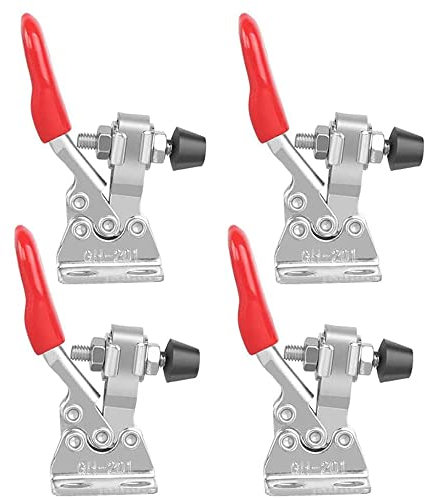 Widybord 4 StüCke Schnellspanner -201 Antirutsch Horizontal 59Lbs HaltekapazitäT für Maschinenbetrieb, Holzbearbeitung
