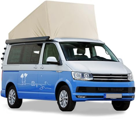 Hood For Pop-Top Roof For VW T6 T5,Made Of Elastic 75D Material,T6.1 Pop-Top Roof Protection,Pop-up Roof Protection,Protective Hood For Outdoor Roof Tent VW T6 T5,Not SuiTable For Retrofitted Roof
