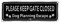 Mircube Please Shut the Gate Signs Dog in Waterproof and Weatherproof Door Gate Sign UV Gate Signs for Entrance Room Easy Install Easy to Use