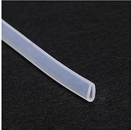 WUPNGS Cinta Aislante de Corrientes de Aire Sello de Goma Transparente con Borde de Canal de Silicona en U de 5M de Longitud, for Lado de mesa/5Mm * 12Mm(5Mm*12Mm)