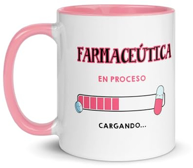 Kembilove® Tazas de cafe – Tazas desayuno para Profesionales En Proceso – Profesionales de la salud – Regalos originales para futuras profesionales – Regalo taza para Farmaceutica