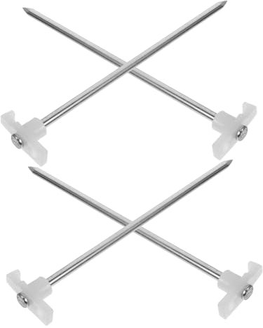Milisten 4stücke Metall Zeltheringe Für Camping Outdoor-verwendung Haltbare Befestigung Für Zelte Planen Markisen
