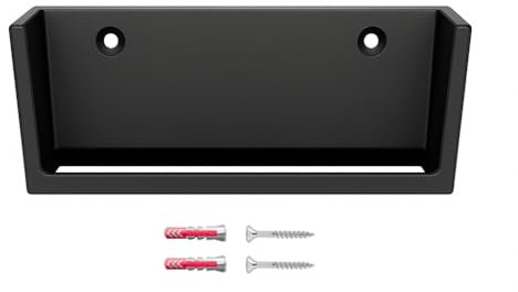 Naturalspring® Support mural pour Switch TP-Link TL-R605, TL-SG108, TL-SF1006P, TL-SG608, TL-SG608E, sur mesure, robuste, avec matériel de montage