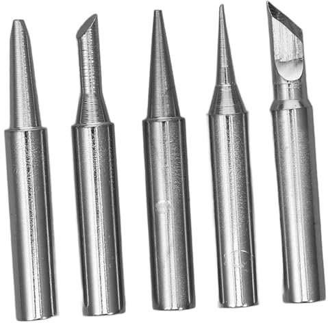 TOKIDNY 5piezas Kit Puntas De Soldador Precisas Resistente Al Desgaste Para Estación De Soldadura Electrónica