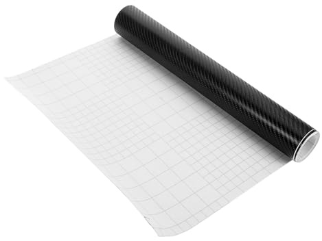 Ciieeo Autocollant en Fibre de Carbone Automobile Texture clé texturé Couleur Film de Protection Automatique pellicule de Vinyle de Voiture Film de Protection de Voiture Accessoire PVC