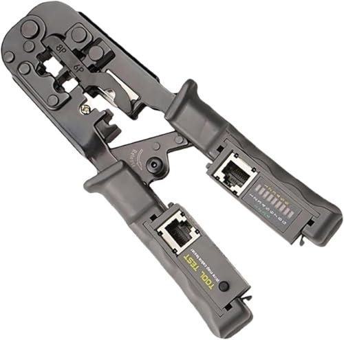 PGPAYH Pelacables, cortadores de Cables, Herramienta de Corte Pelacables, Herramientas de crimpado, crimpadora de terminales Multiusos con Mango Antideslizante