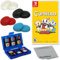 Cuphead for Nintendo Switch (US Version), with PremGear Thumb Grips (8 pack - Black, Blue, Red & Clear), 24 Slot Game Card Holder & Cleaning Cloth