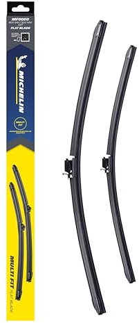 MICHELIN Scheibenwischer Multi Fit Set MF6050 | 600 mm / 500 mm | Scheibenwischer Satz | Aerodynamisch, Geräuscharm, Einfache Montage