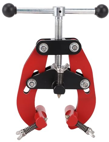 VBESTLIFE Pipe Clamp 2 to 6 Inch, Carbon Steel Pipe Alignment Tool with Quick-Acting Screws for Industrial Piping and Welding