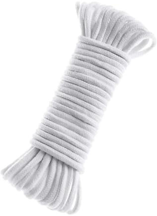 Xuancai Corda di cotone da 18 m, per sistemi di irrigazione delle piante, strumento di irrigazione automatica per giardini interni ed esterni e corda di irrigazione in cotone per giardini