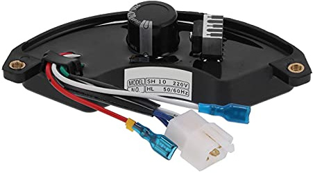 Haofy Regolatore di Tensione del Generatore a Benzina Prestazioni Stabili per Generatori da 3,5 KW-7 KW Trasformatore Monofase a 6 Fili per Alimentazione, Materiale ABS