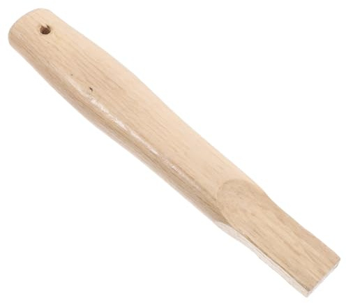SOIMISS Woodworking Hatchet Handle 8.65 Inch Solid Wood Design Replacement Grip for Home Improvement Projects Sturdy Tool Handle