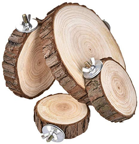 Runde Sitzstangen Für Vogel Papagei, Für Papagei Wellensittich Nymphensittich Für Kleine Haustiere Zum Entspannen Und Spielen.